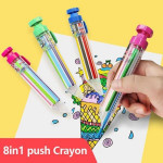1Pcs - 8 IN 1 Multicolor CRAYONS 🎨Wonderful Gift For Kids🎨