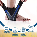 CARESOLE Compression Foot Wrap- For Right Leg