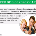 2 Pcs- Bio Energy ,Anti Radiation Card